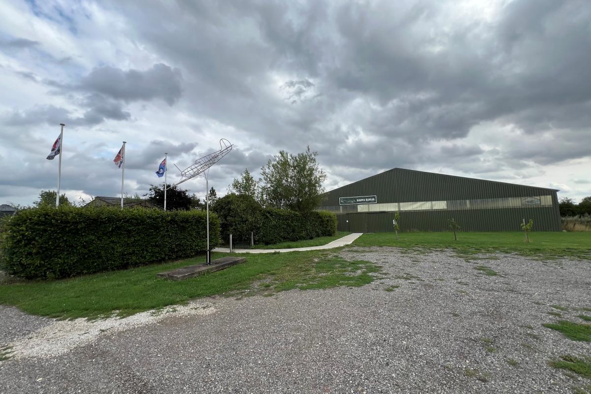 The dedicated Dakota Hangar.