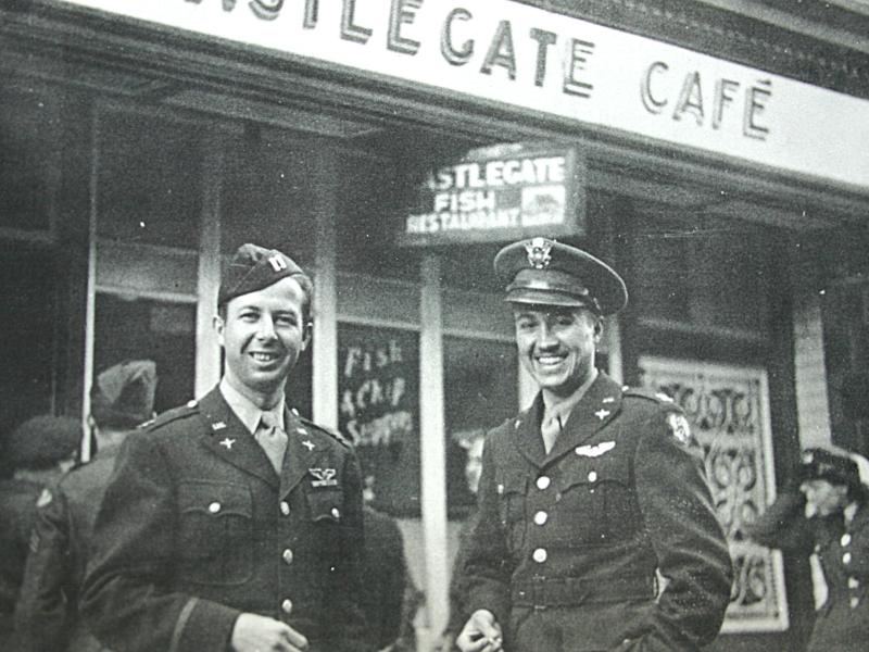 American troops in Grantham