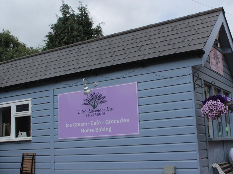 Lavendar Hut in Corby Glen