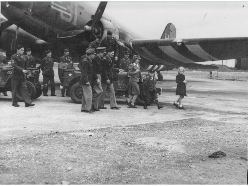 Wartime treat for local children