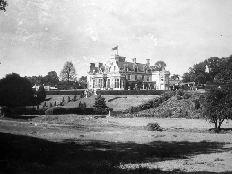 Easton Hall in the 1890s