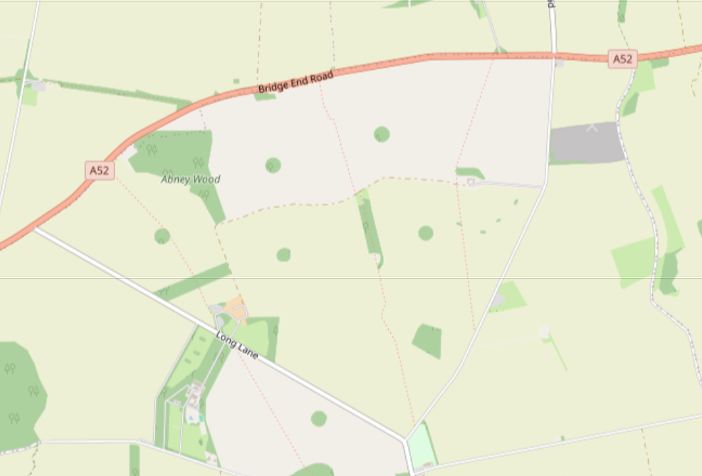 Ropsley Heath map