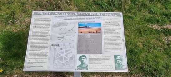 Saltby Memorial Board