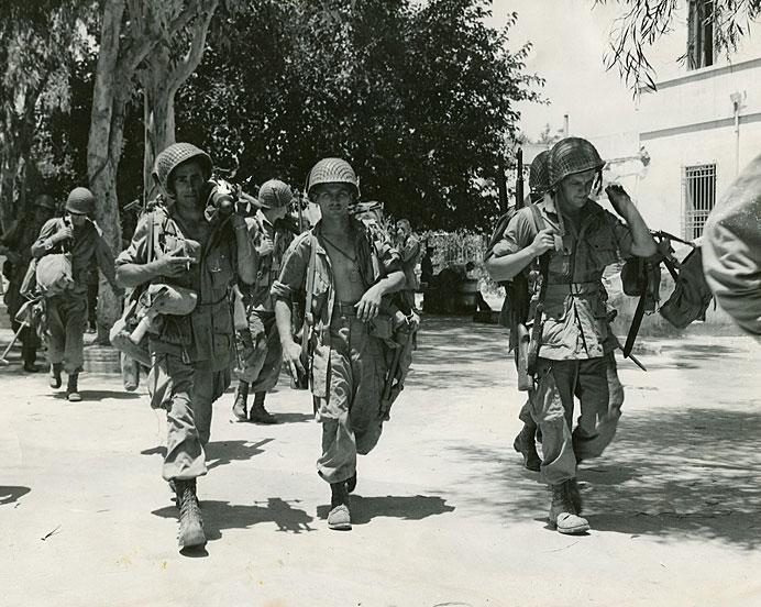 US paratroopers on Sicily in July 1943