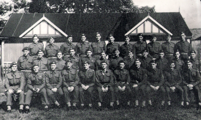 Members of the 1st Parachute Battalion at Grimsthorpe Castle