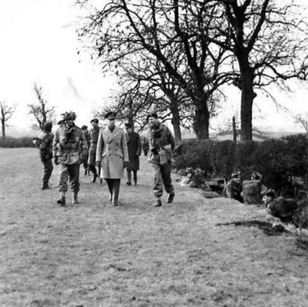 George VI visit to Ex WILLIAM in March 1944