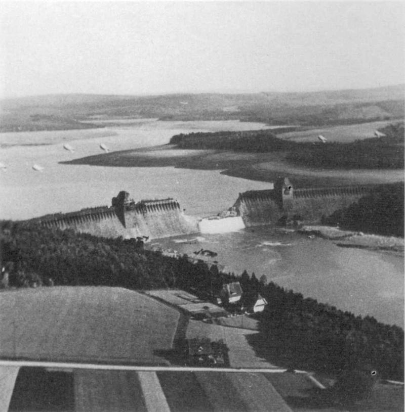 The Moehne Dam breached