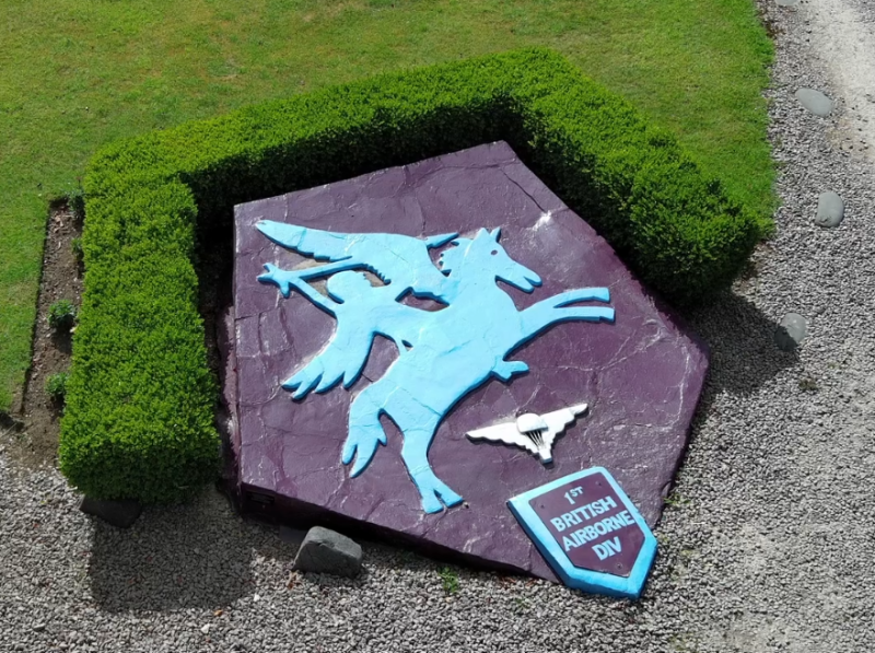Pegasus Memorial at Harlaxton Manor