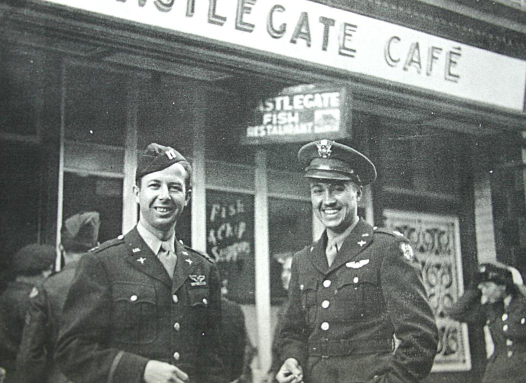American troops in Grantham